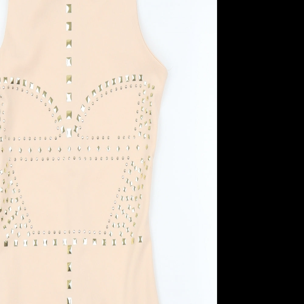 Topshop Womens Pink   Sheath  Size 8