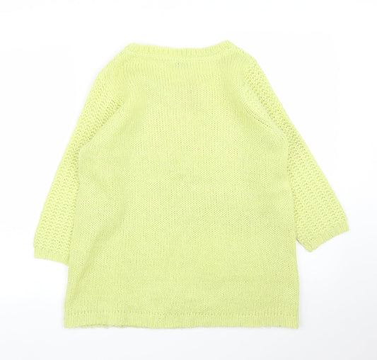 BHS Womens Green   Pullover Jumper Size 14