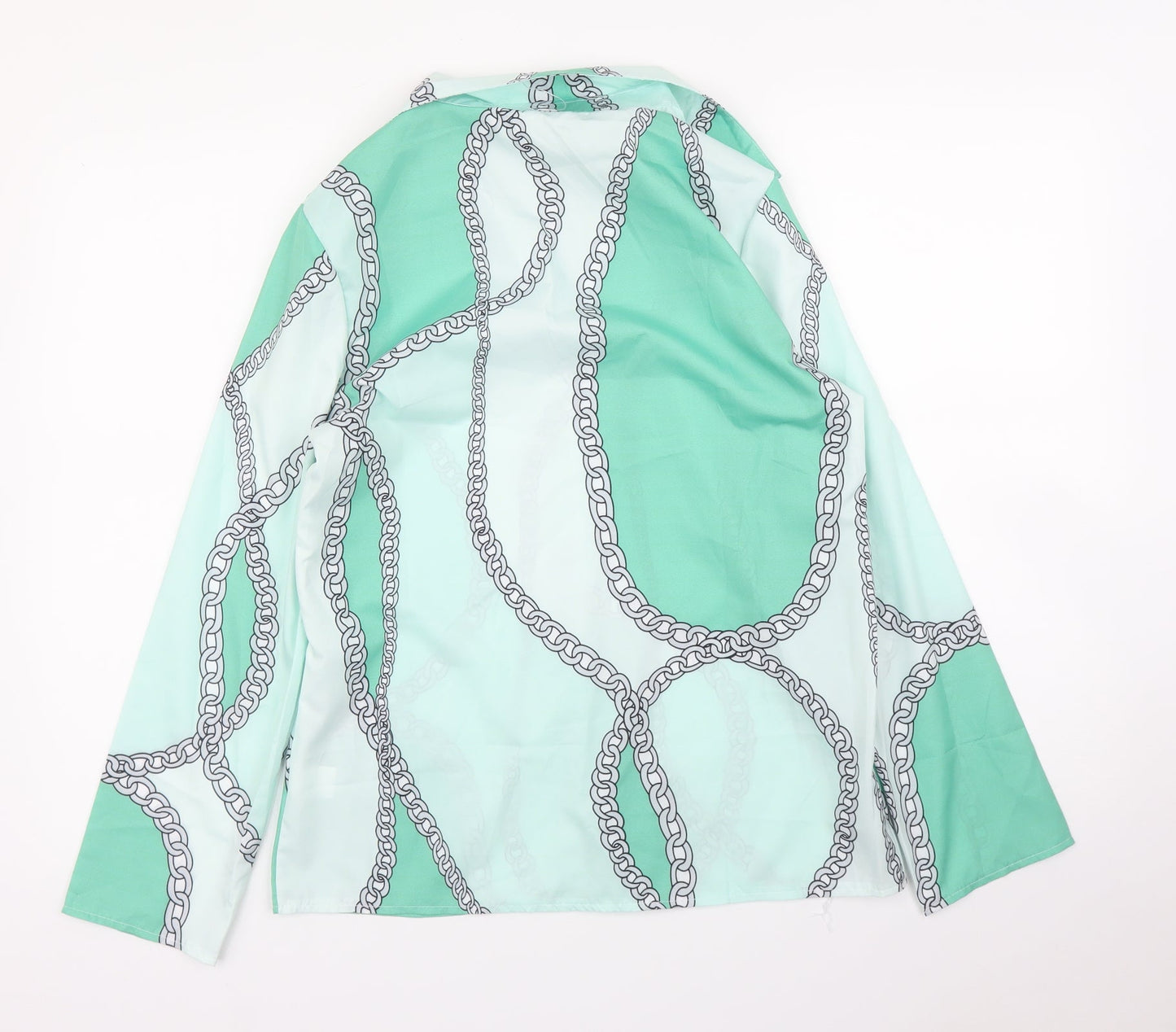 Preworn Womens Green   Basic Blouse Size XS