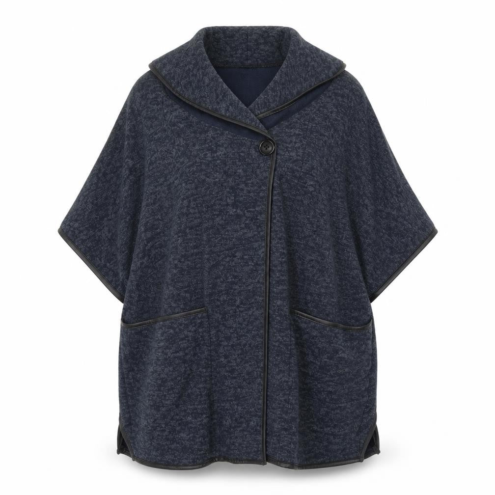 Preworn Womens Blue   Cape Jumper Size 6
