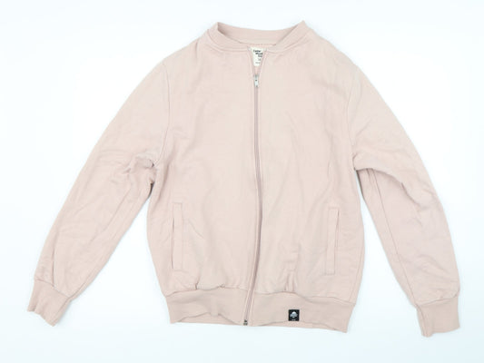Cedar Wood State Womens Pink   Full Zip Jumper Size M