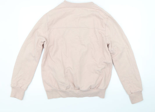 Cedar Wood State Womens Pink   Full Zip Jumper Size M