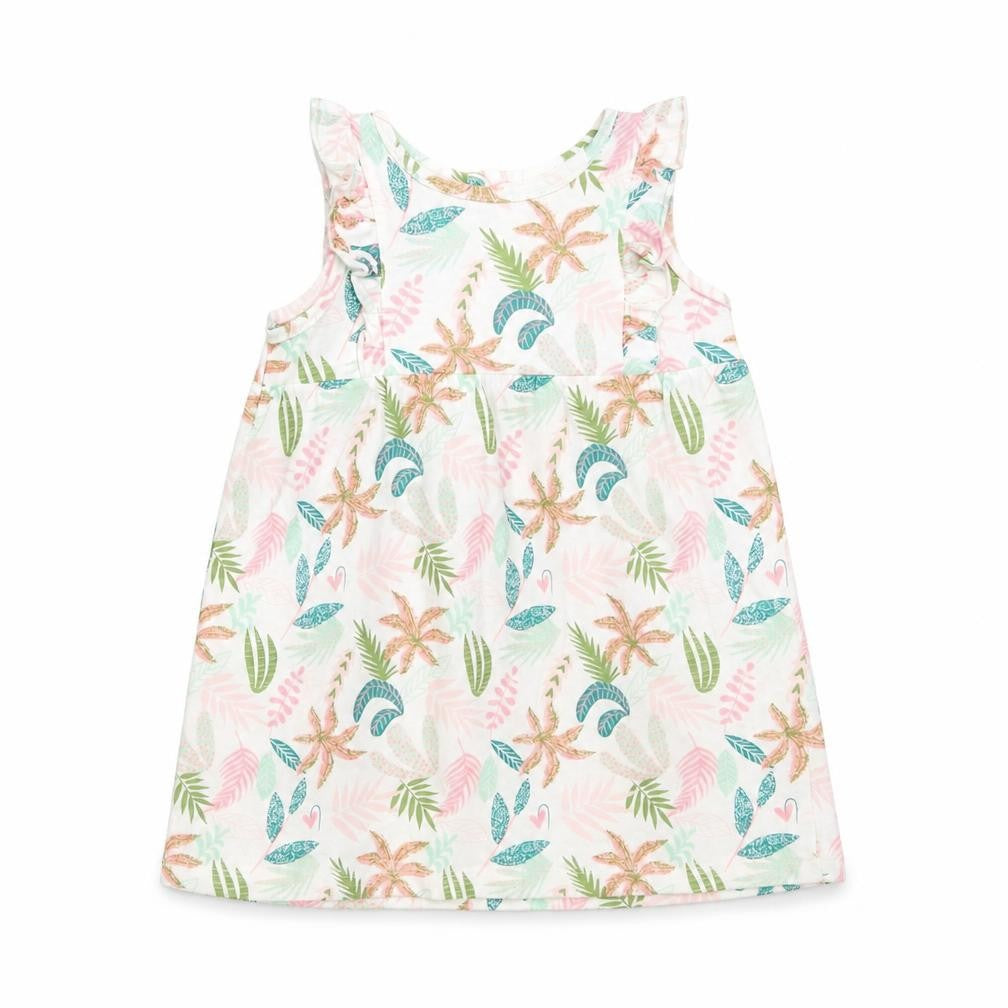 So Cute Baby Multicoloured Floral  T-Shirt Dress  Size 9-12 Months