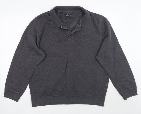 Easy Mens Grey   Pullover Jumper Size XL
