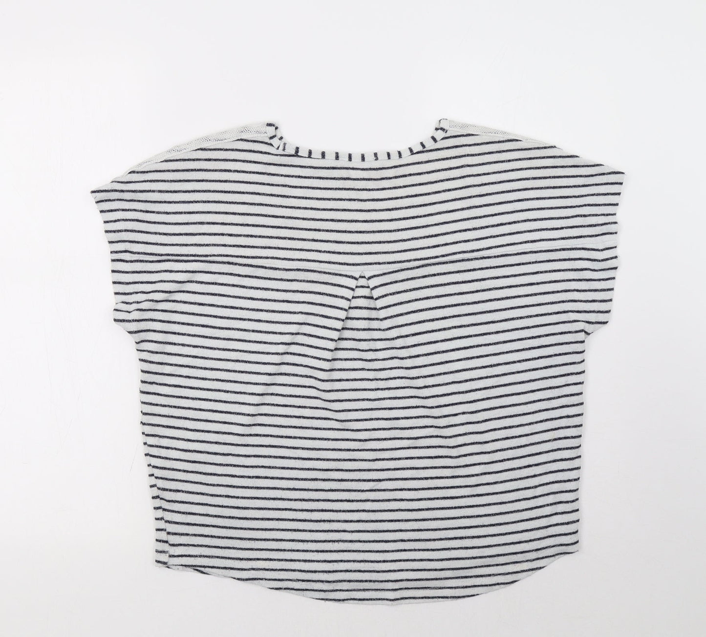 Sainsburys Womens Blue Striped  Pullover Sweatshirt Size 12