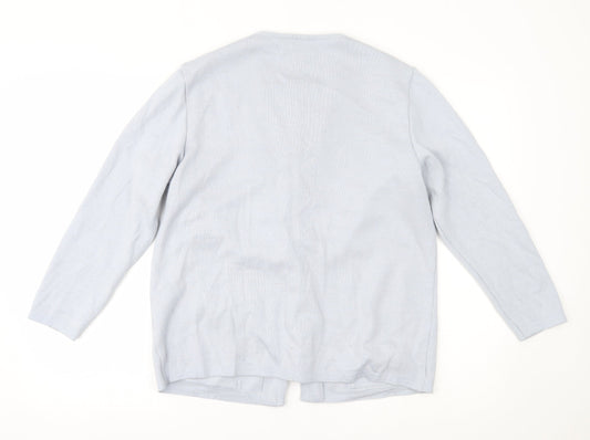 CANDA Womens Blue   Cardigan Jumper Size M