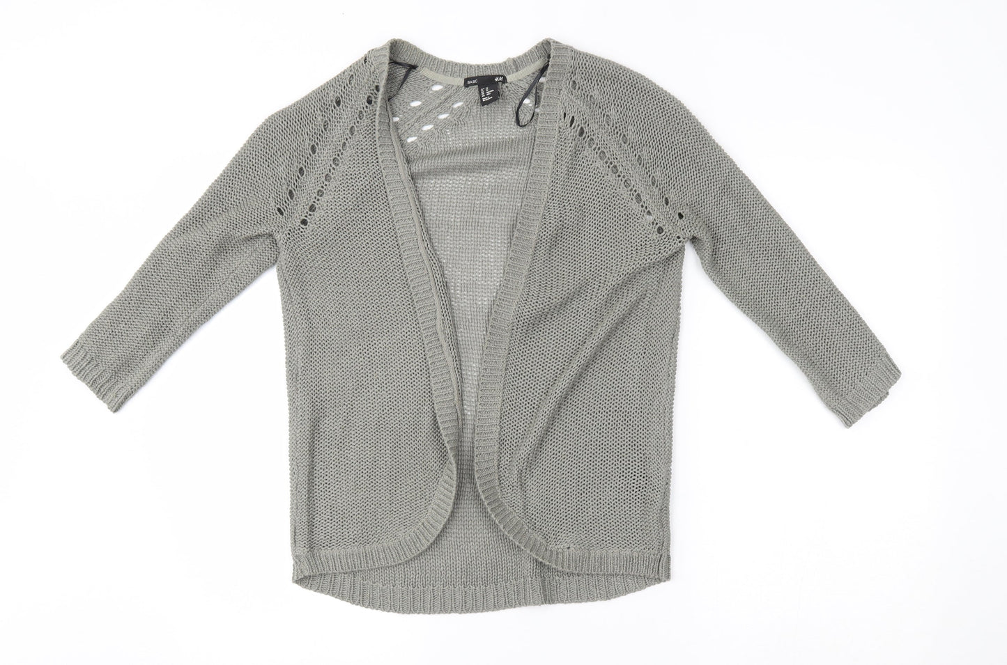 H&M Womens Grey   Cardigan Jumper Size XS