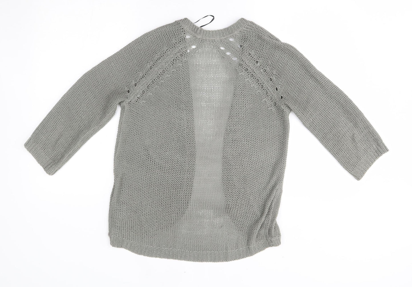 H&M Womens Grey   Cardigan Jumper Size XS
