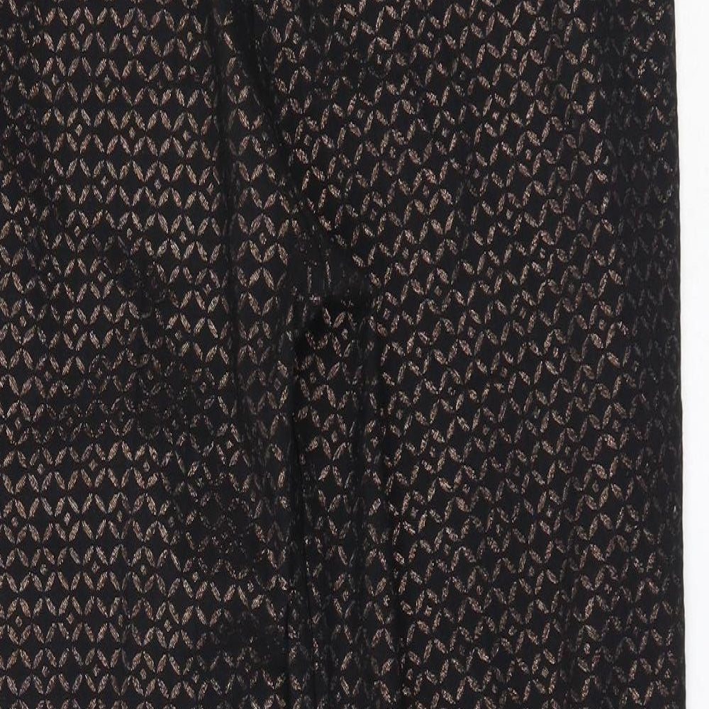 Wallis Womens Black   Trousers  Size 14 L26 in