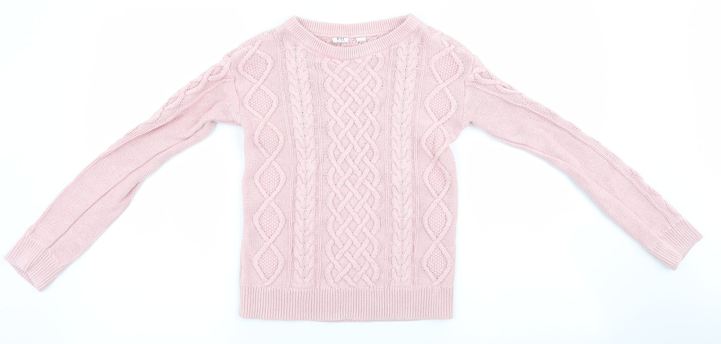 Gap Girls Pink   Pullover Jumper Size 8-9 Years