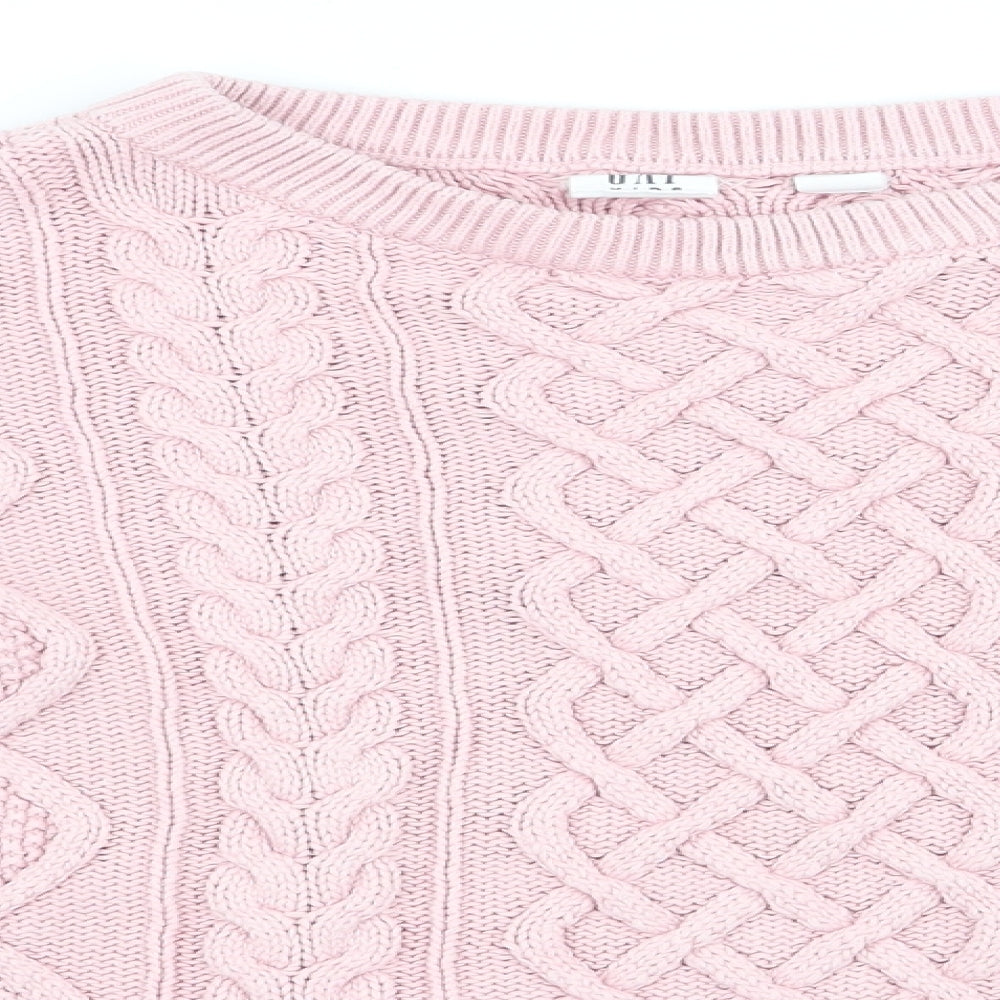 Gap Girls Pink   Pullover Jumper Size 8-9 Years