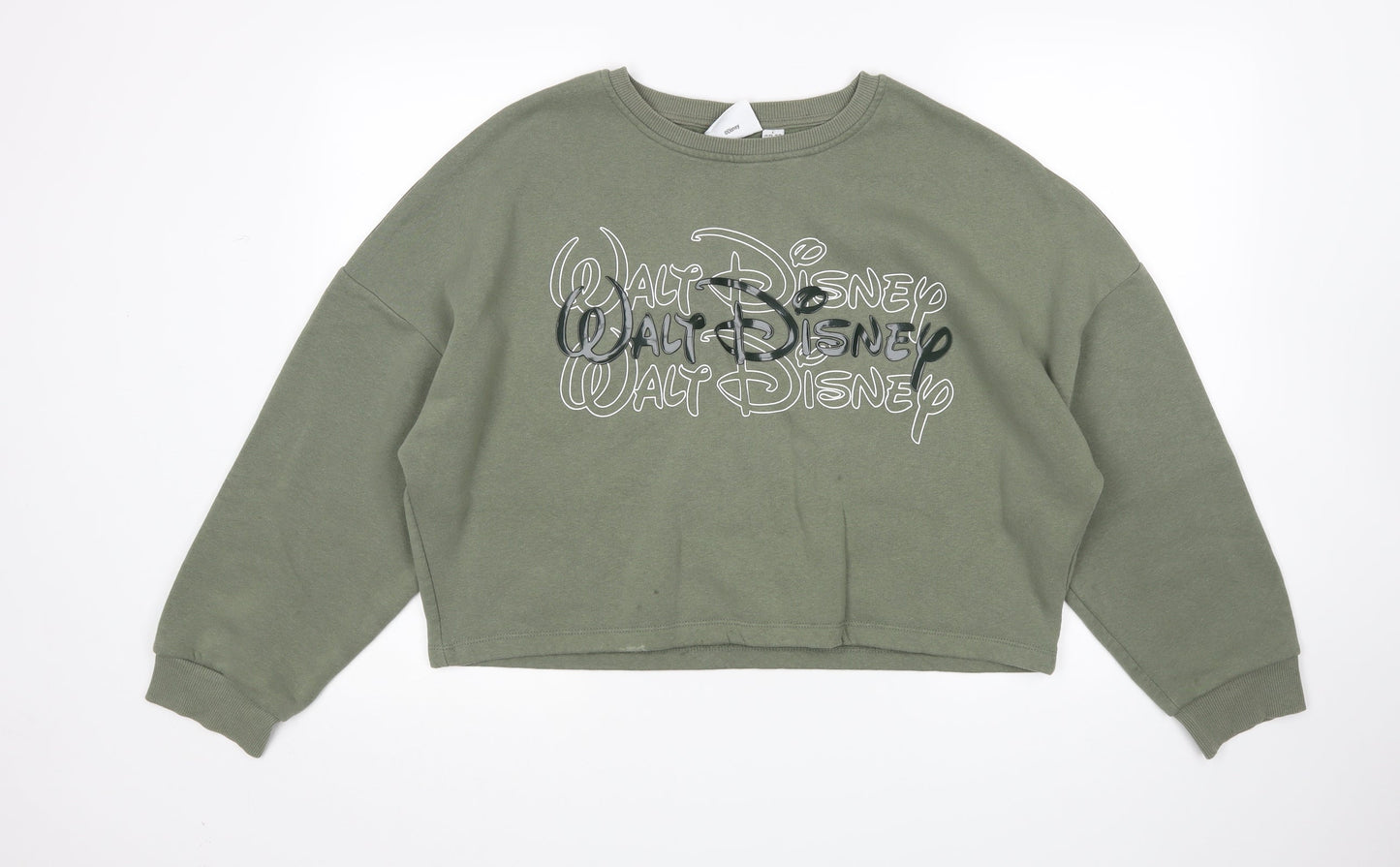 Primark Womens Green   Pullover Sweatshirt Size L