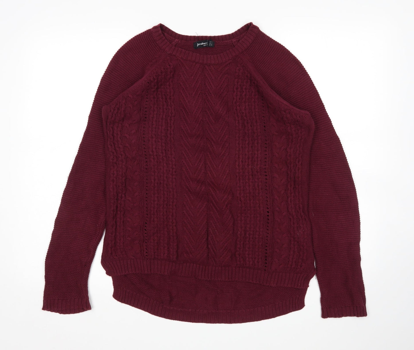 Stradivarius Womens Purple   Pullover Jumper Size S