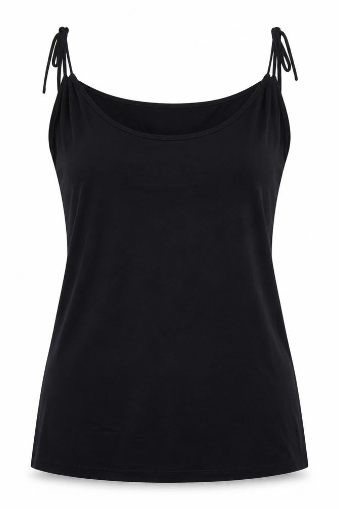 Emreco Womens Black   Basic T-Shirt Size 14
