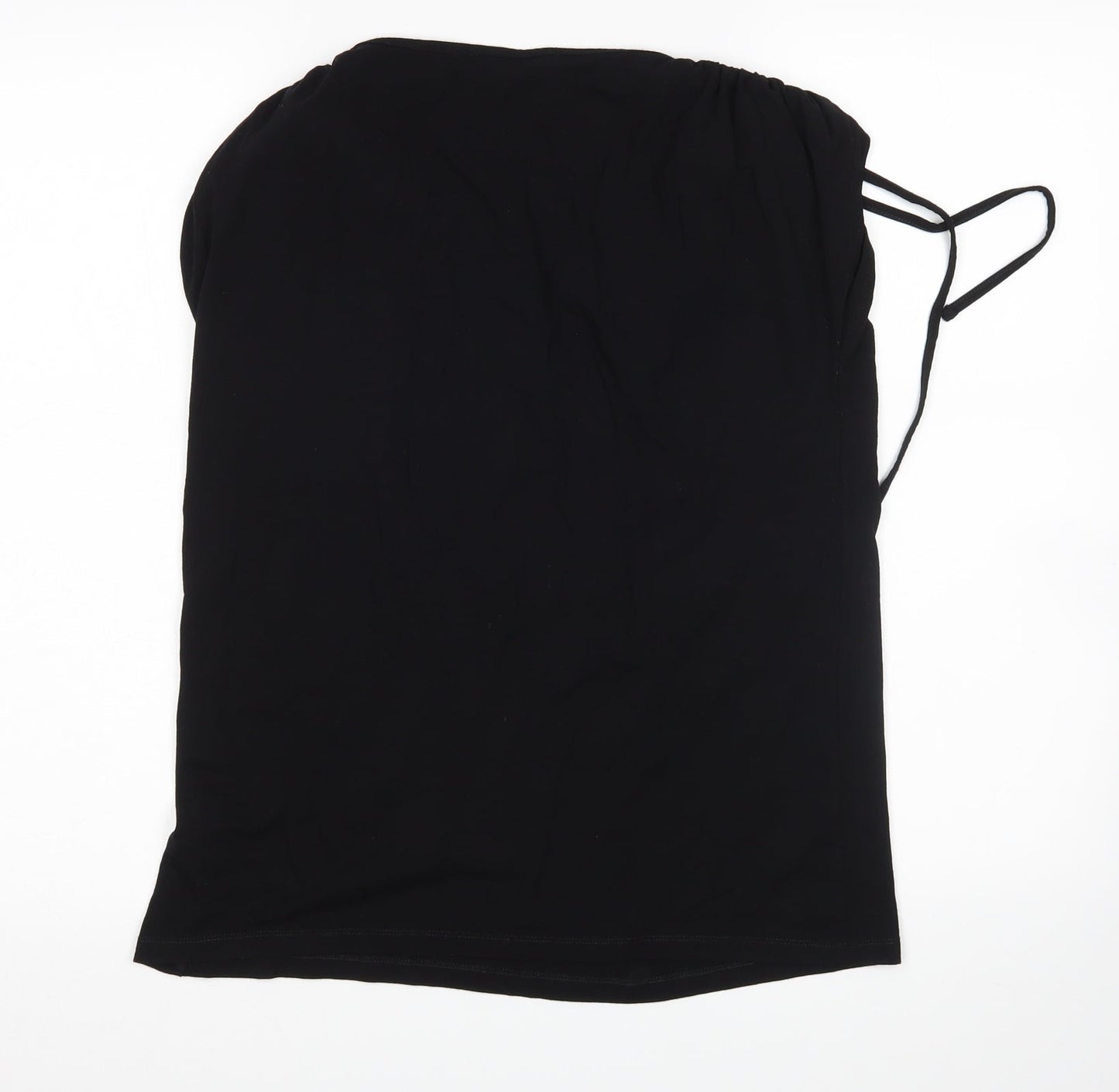Emreco Womens Black   Basic T-Shirt Size 14
