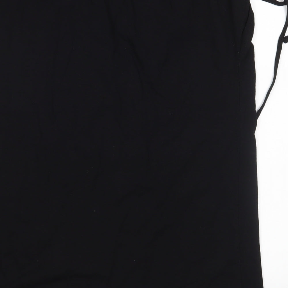 Emreco Womens Black   Basic T-Shirt Size 14