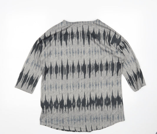 Principles Womens Grey   Pullover Jumper Size 12