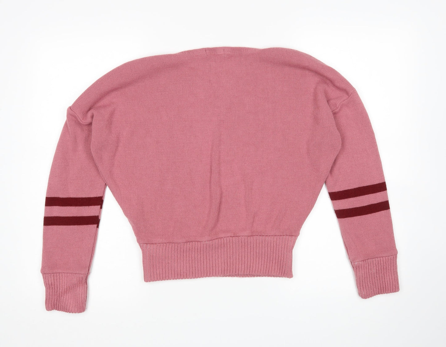 Nasty Gal Womens Pink   Pullover Jumper Size S
