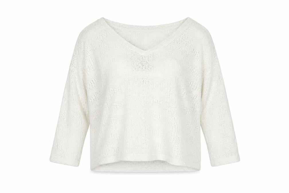 M&S Womens White   Pullover Jumper Size 16