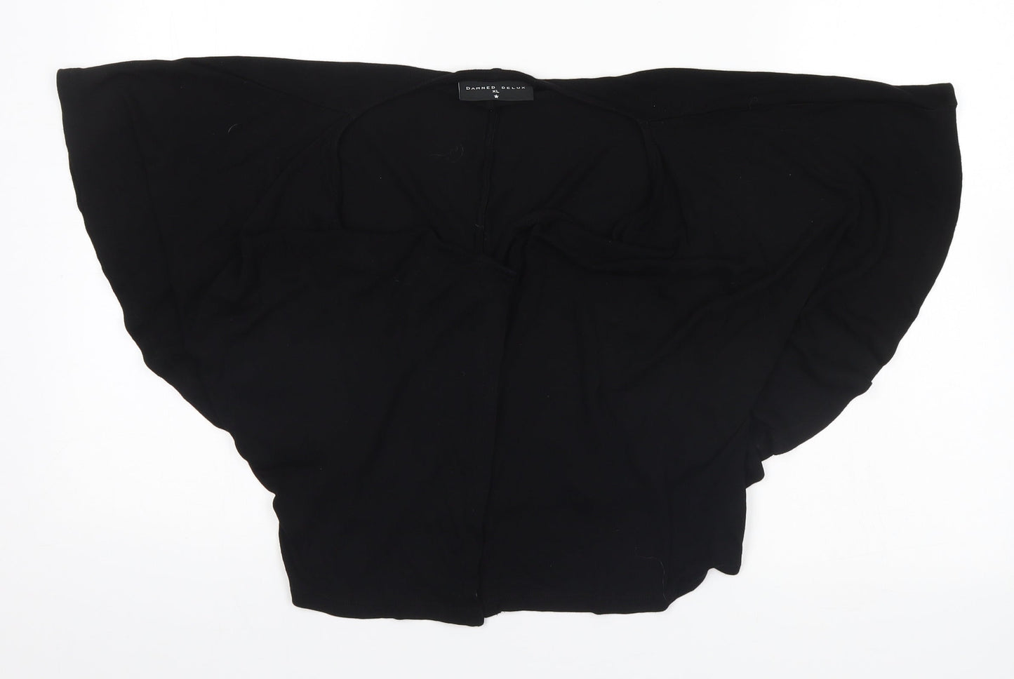 Dammed Delux Womens Black   Cardigan Jumper Size XL