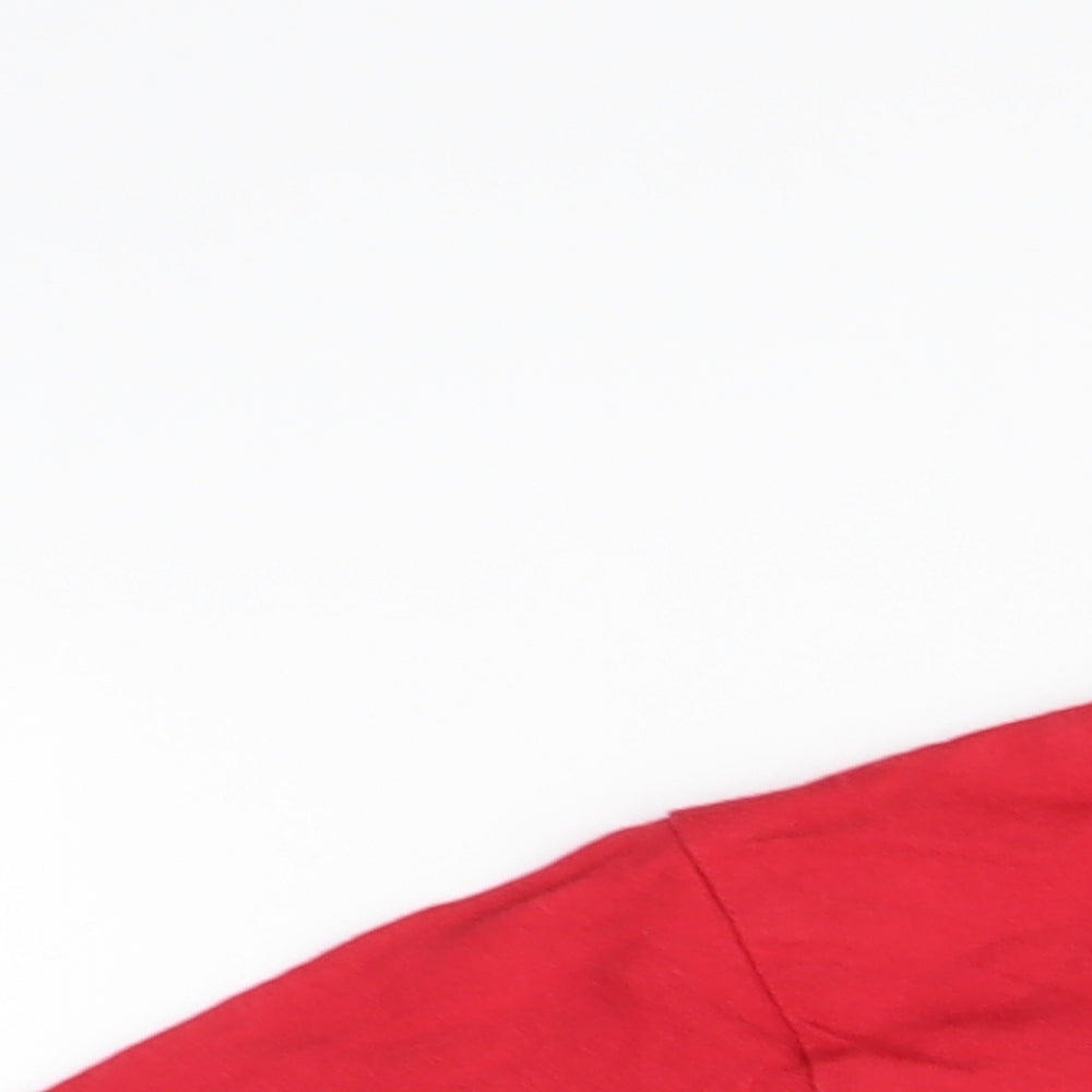 Primark  Boys Red   Basic T-Shirt Size 6-7 Years