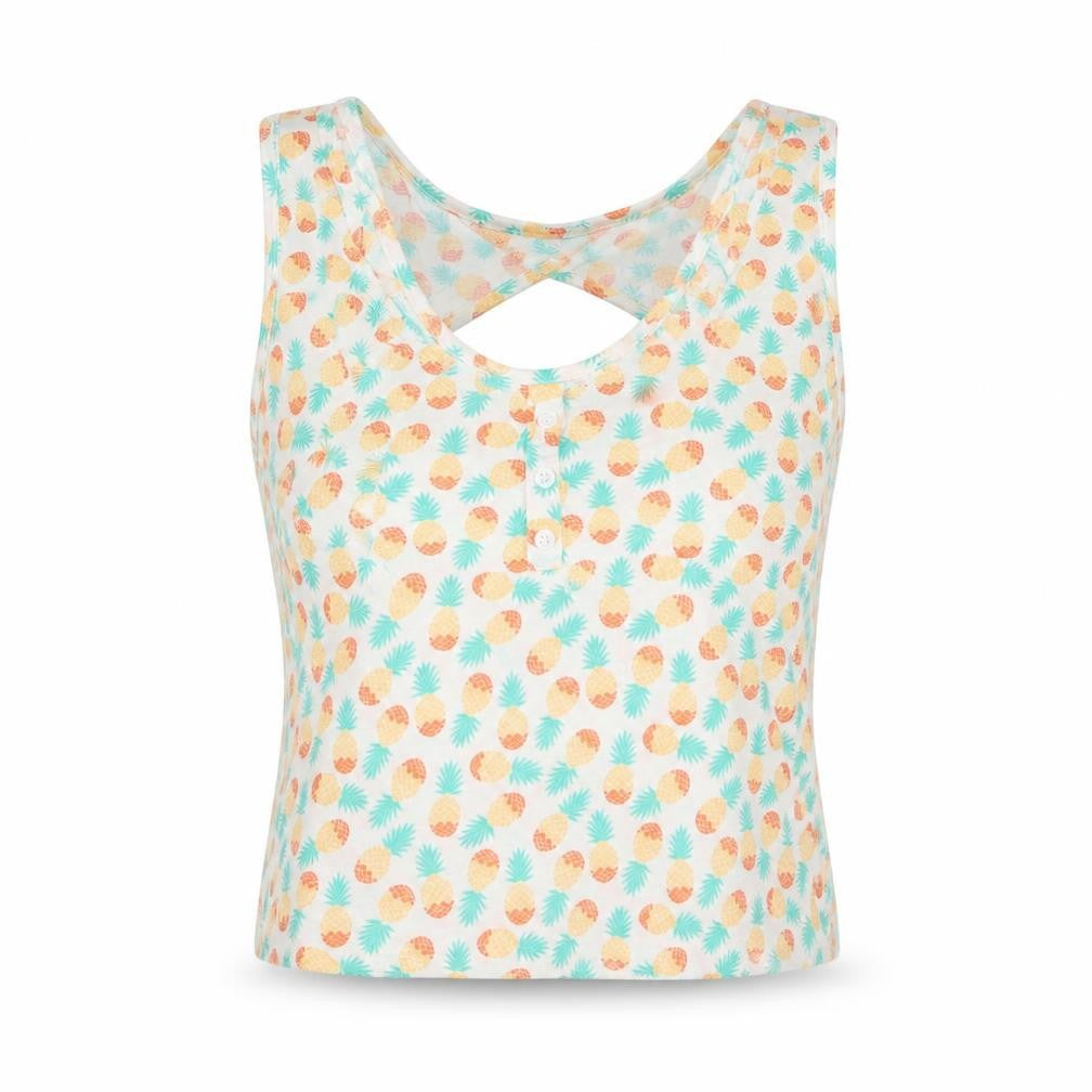Newlook Womens White Geometric  Cropped T-Shirt Size 12