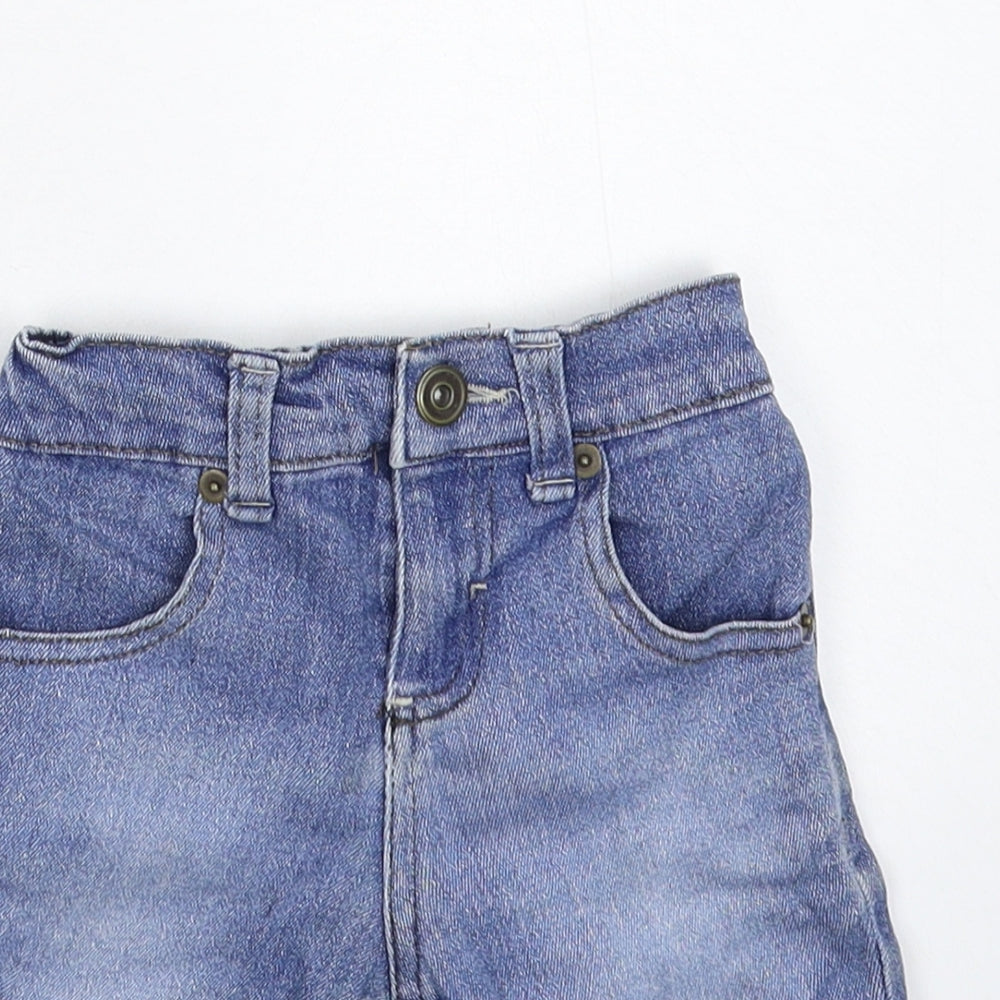 Woolworths Boys Blue  Denim Bermuda Shorts Size 2-3 Years