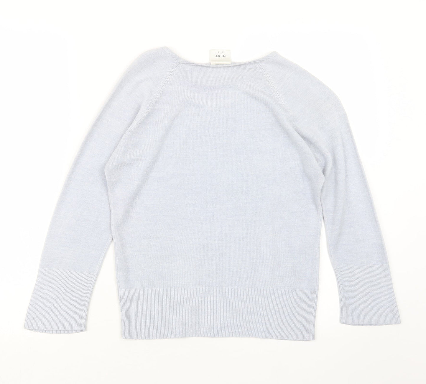 NEXT Womens Blue  Knit Pullover Jumper Size 10