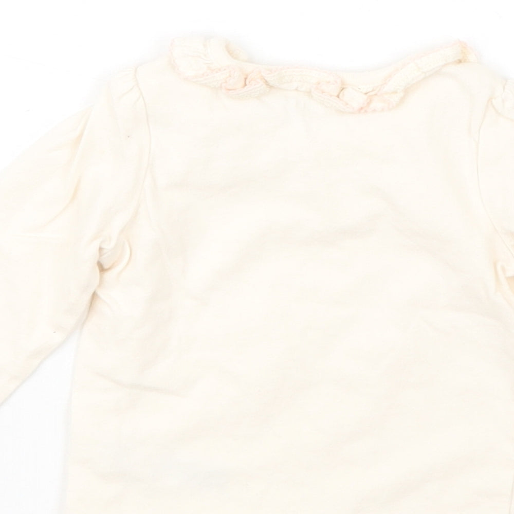 Nutmeg Girls Pink   Basic T-Shirt Size 0-3 Months