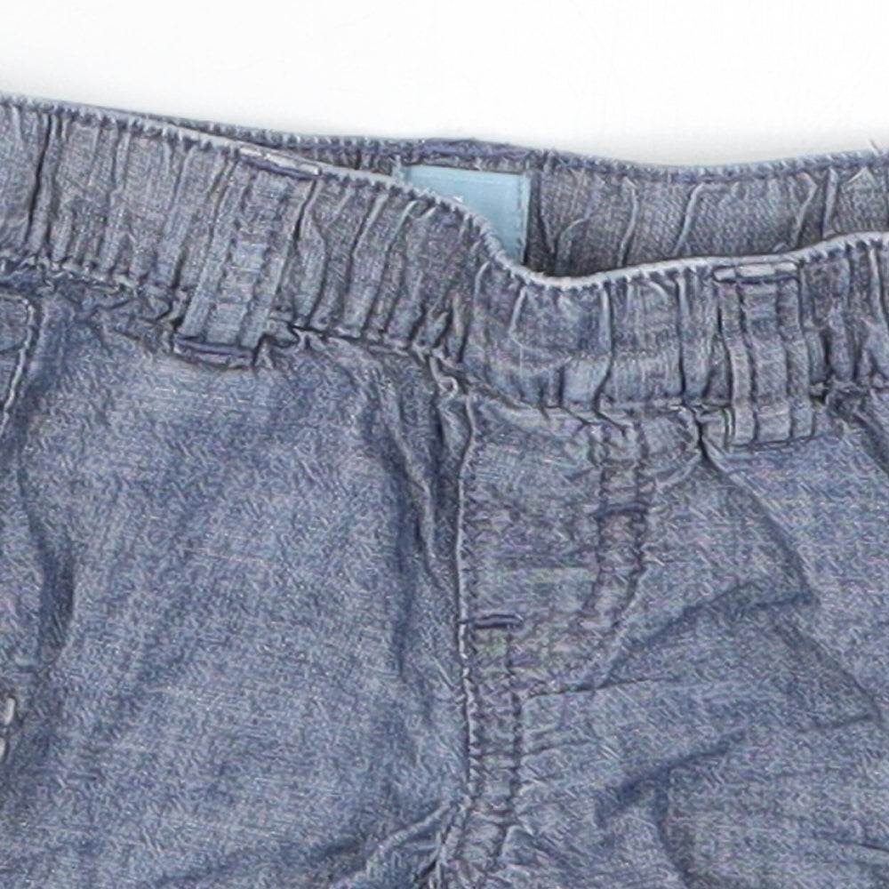 Gap Baby Blue  Denim Cropped Jeans Size 12-18 Months
