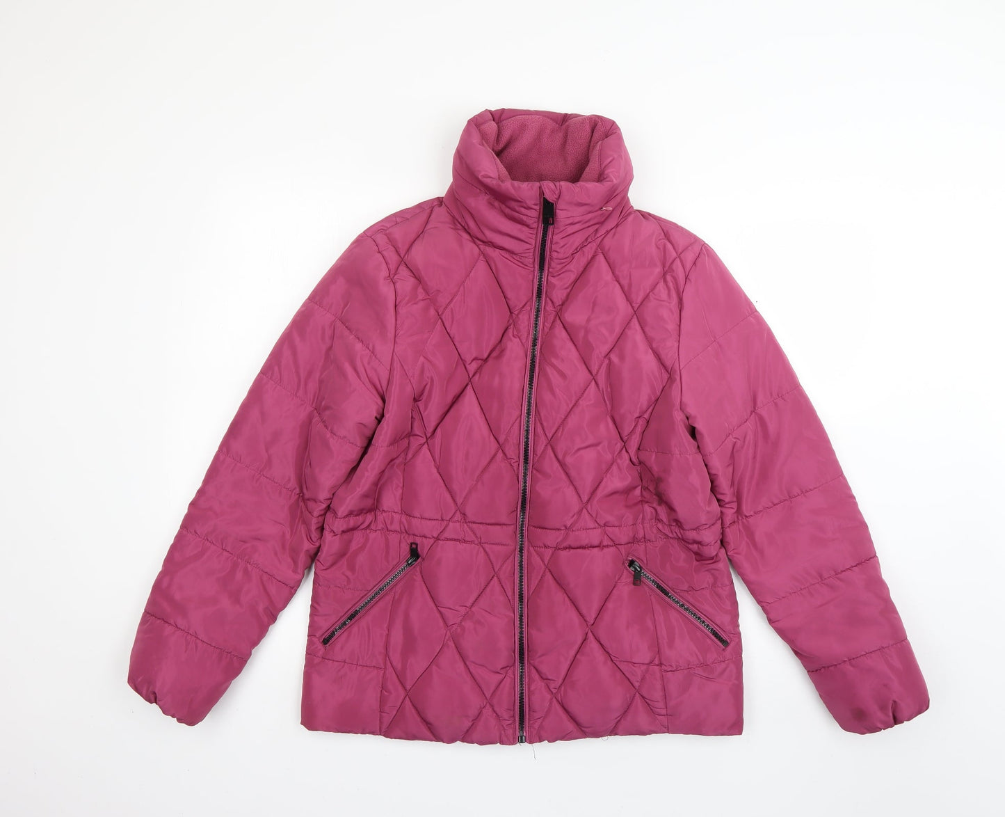 Marks and Spencer Womens Pink   Rain Coat Coat Size 10