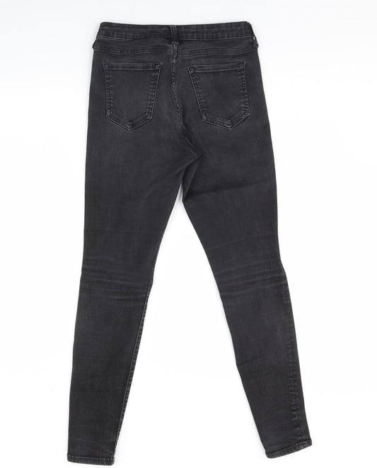 Gap Womens Black  Denim Skinny Jeans Size 12 L28 in