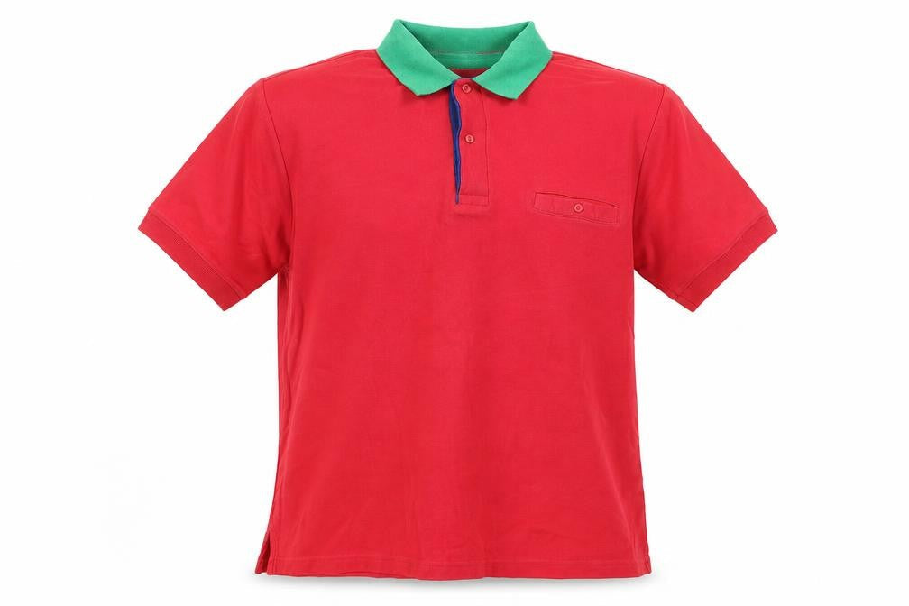 Samuel Sykes Mens Red    Polo Size M