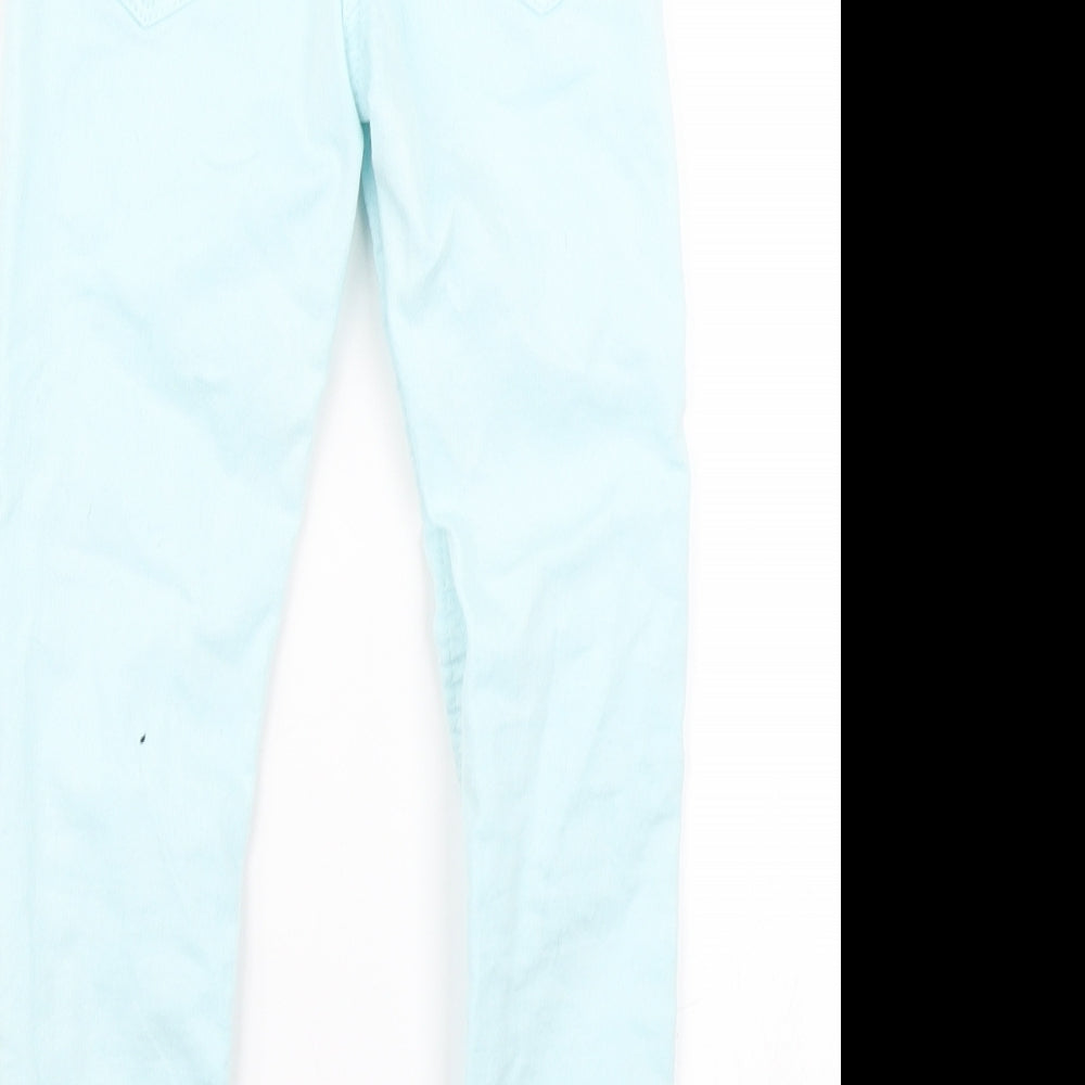 Matalan Girls Blue  Denim Skinny Jeans Size 6 Years
