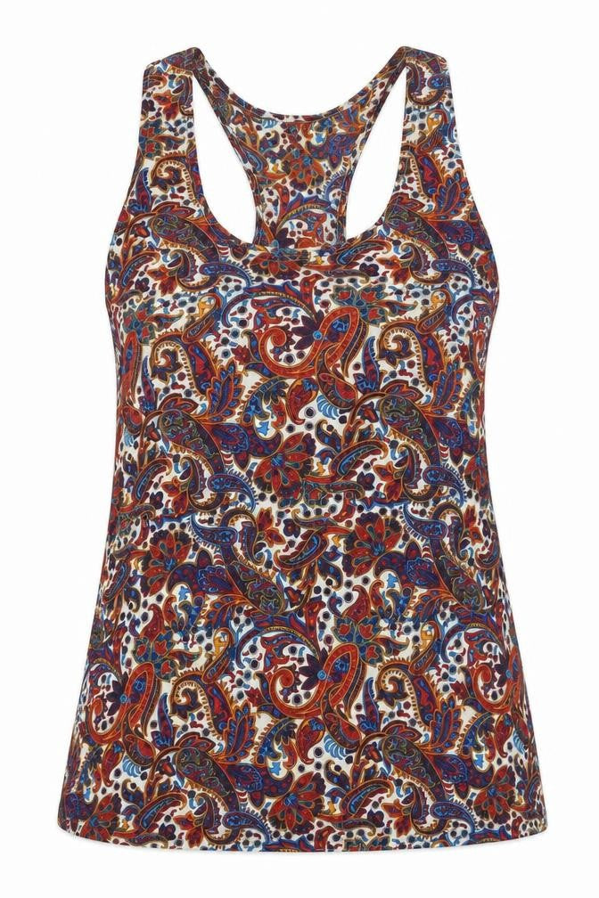 influence Womens Multicoloured Geometric  Basic Blouse Size 8