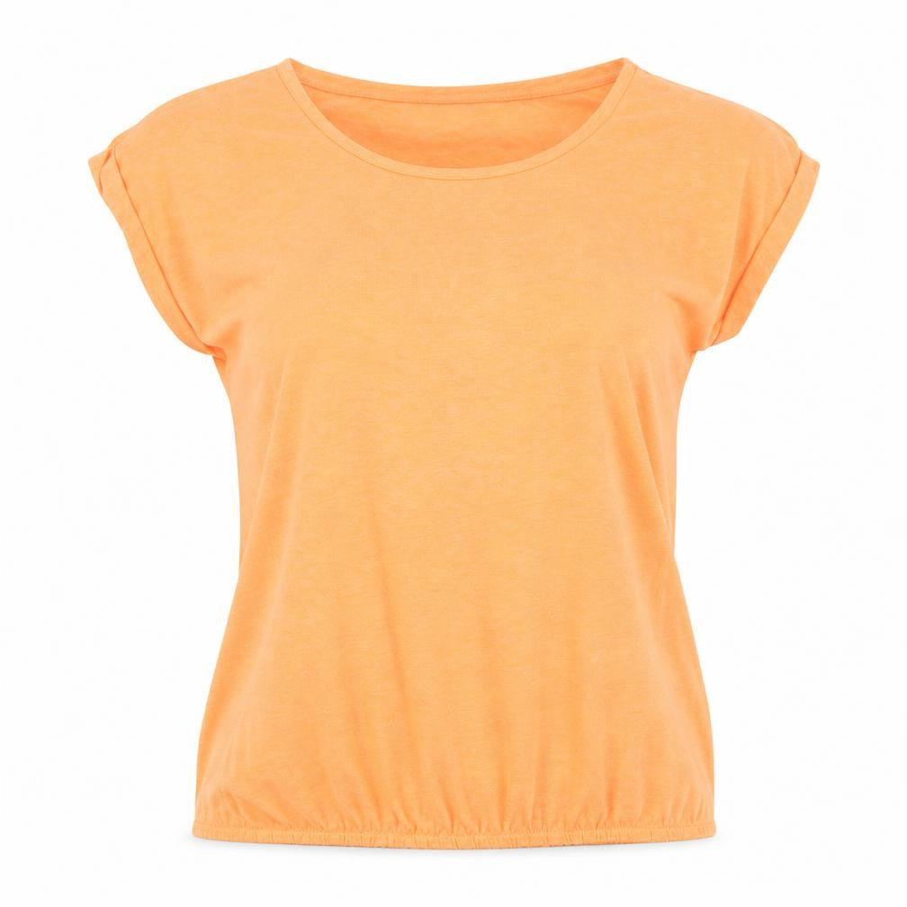 Fishbone Womens Orange   Basic T-Shirt Size XS