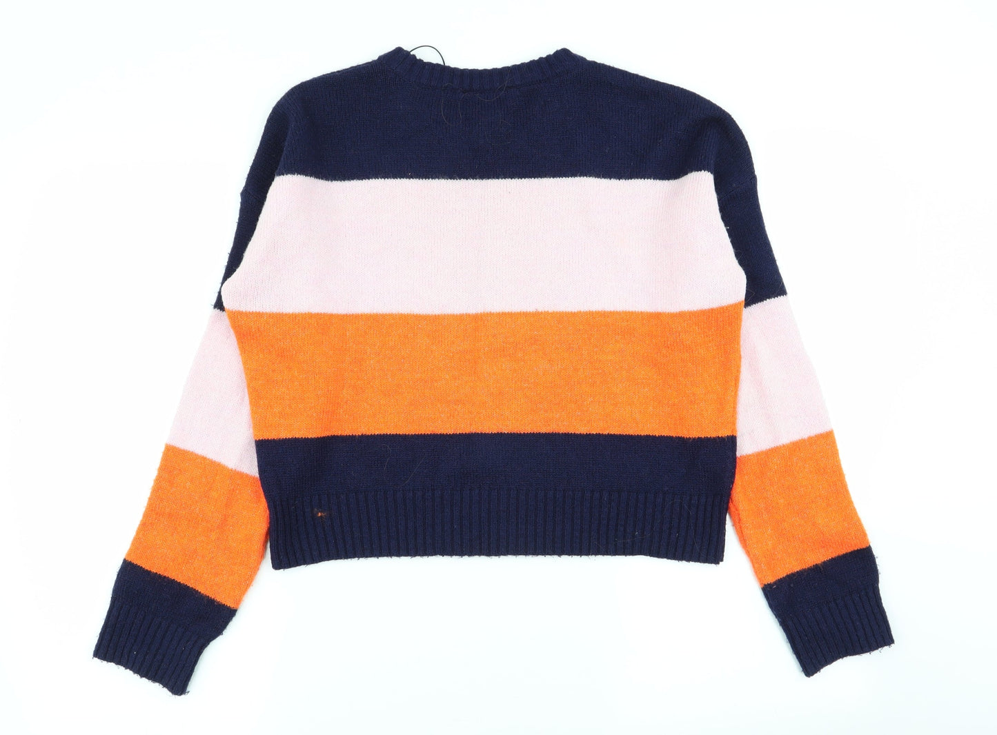 New Look Womens Multicoloured Striped  Pullover Jumper Size M