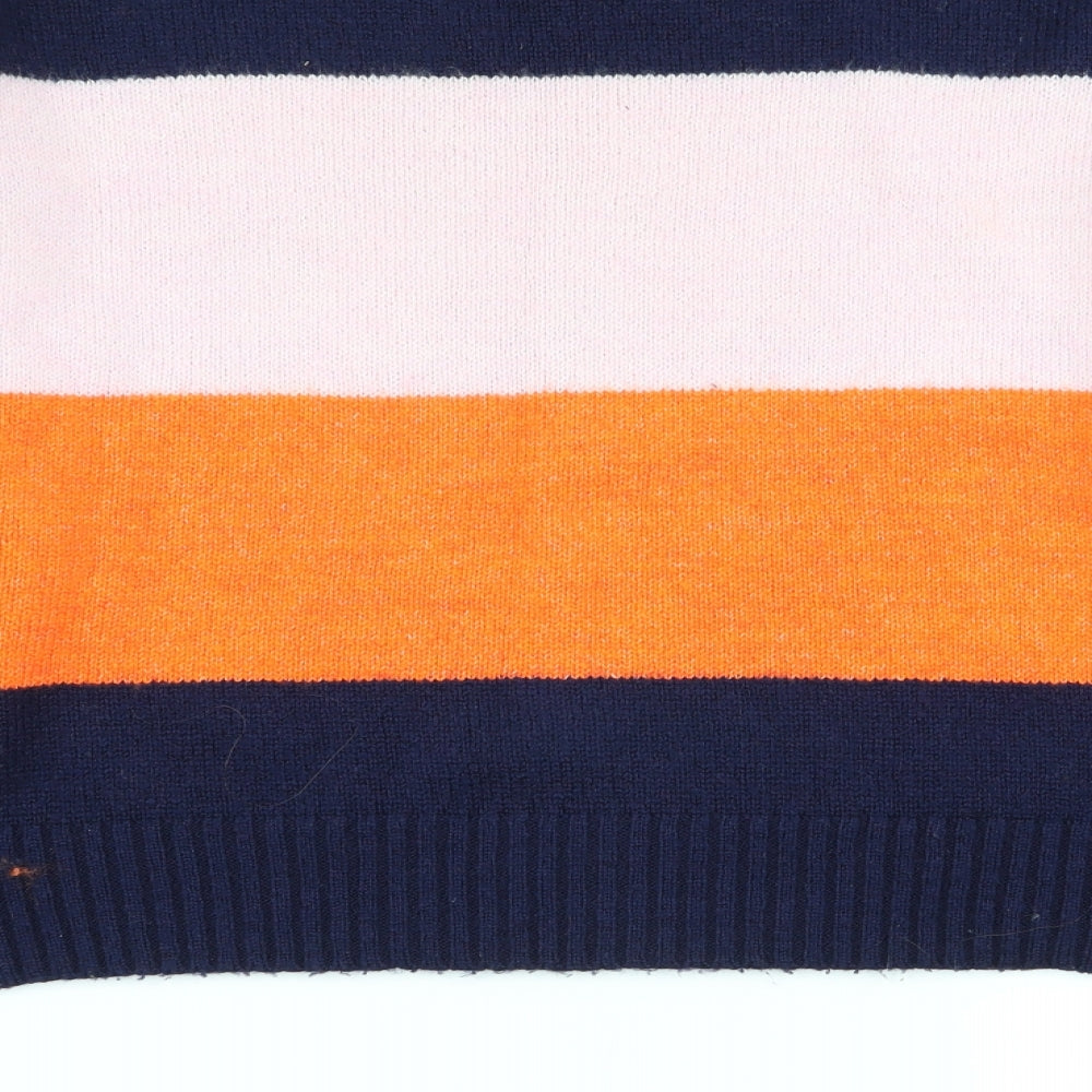 New Look Womens Multicoloured Striped  Pullover Jumper Size M