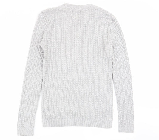 ASOS Mens Grey   Pullover Jumper Size S