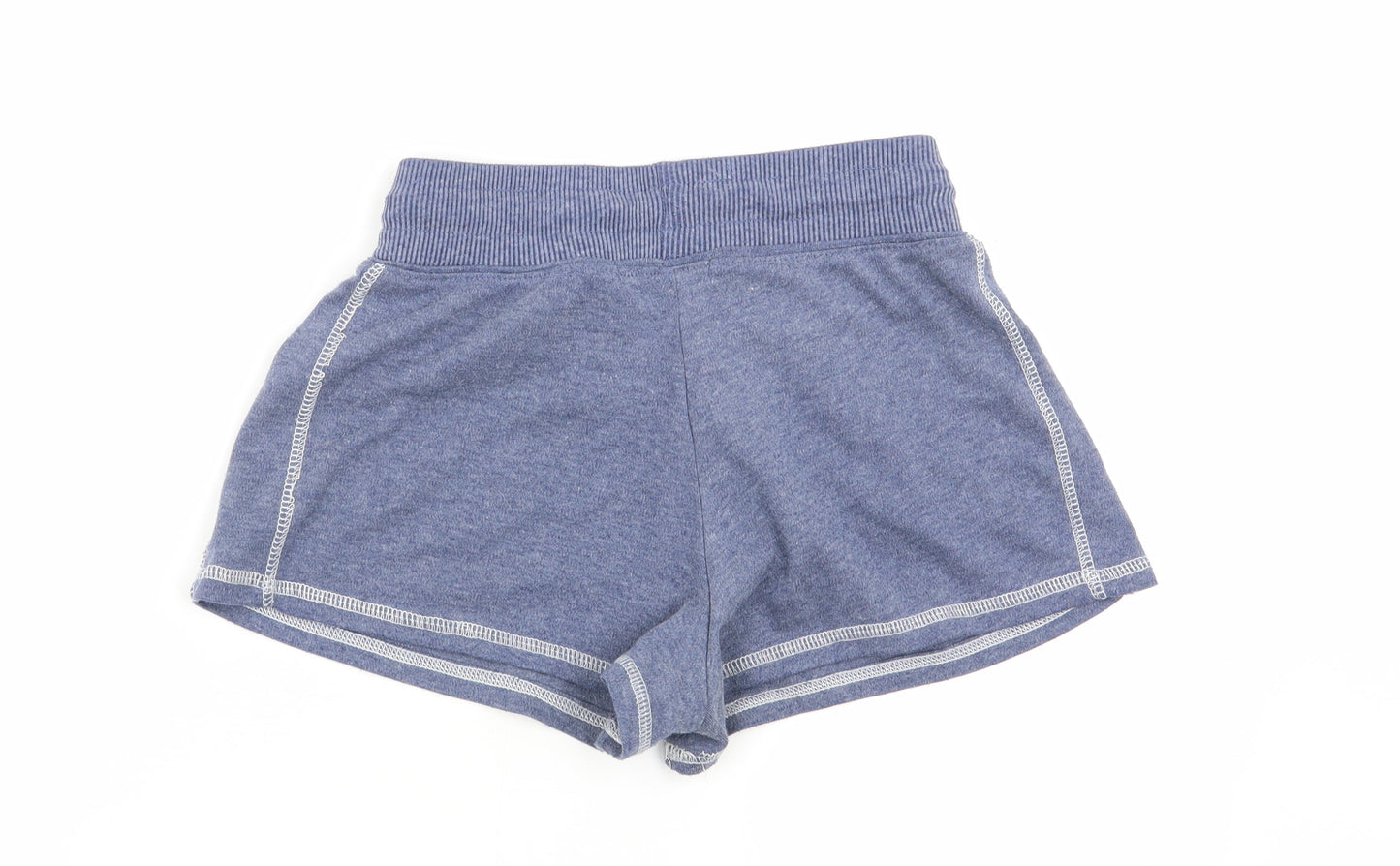 Primark Womens Blue   Sweat Shorts Size 6 - Stretch waistband