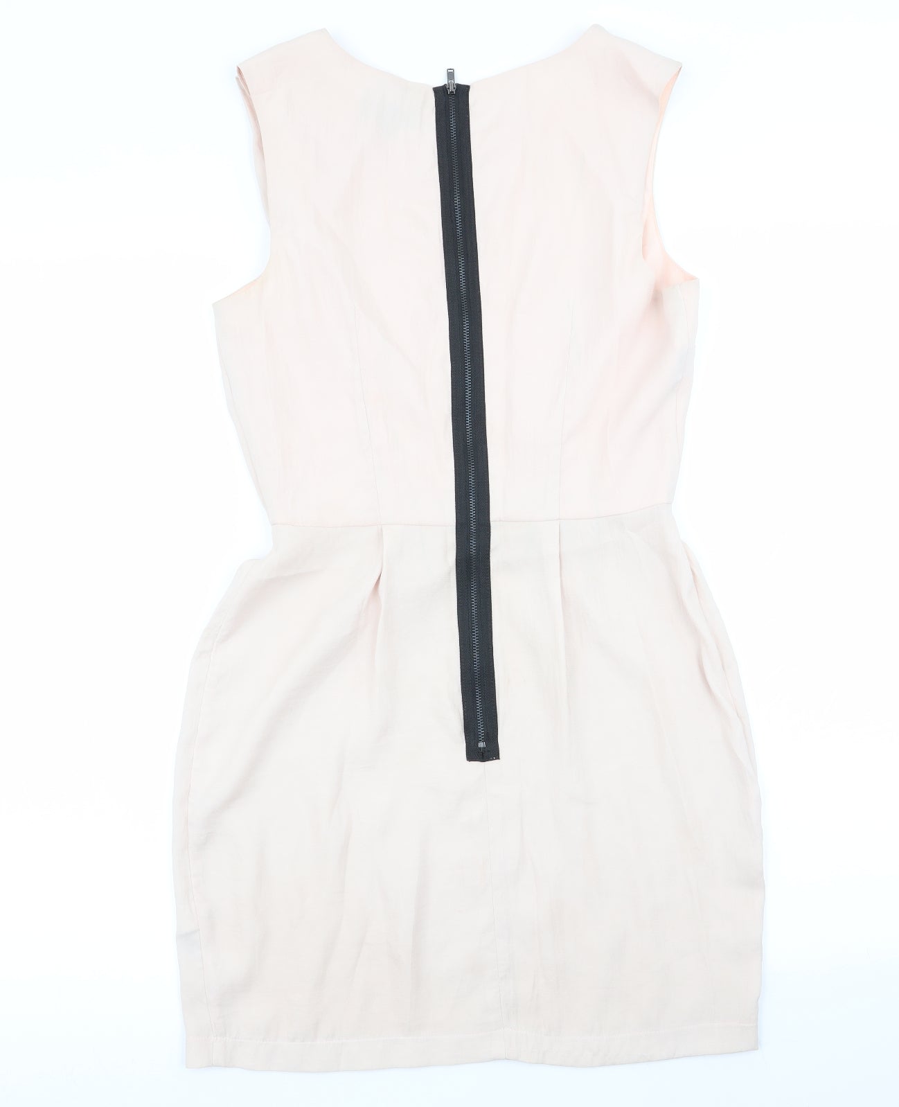Topshop Womens Pink   Fit & Flare  Size 6