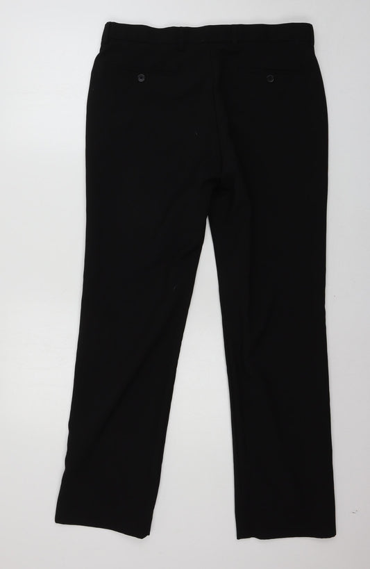 NEXT Womens Black   Trousers  Size 34 in L31 in