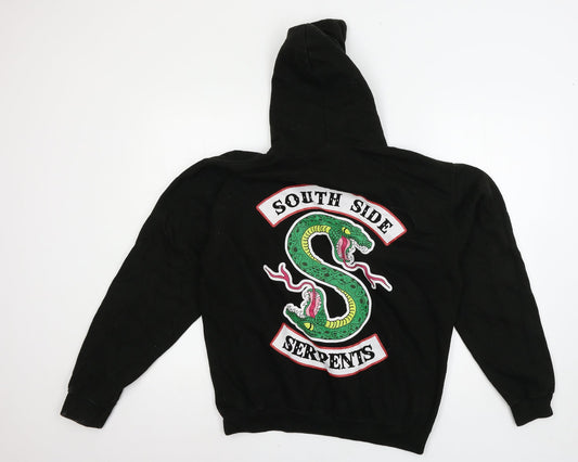 All We Do is Mens Black  Jersey Pullover Hoodie Size M  - southside serpents