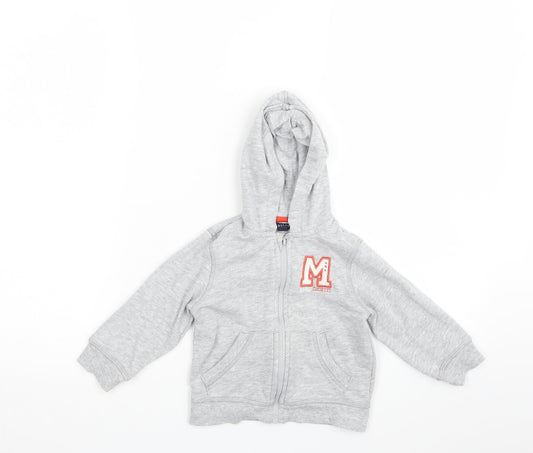 Kiabi Boys Grey   Basic Jacket Jacket Size 24 Months
