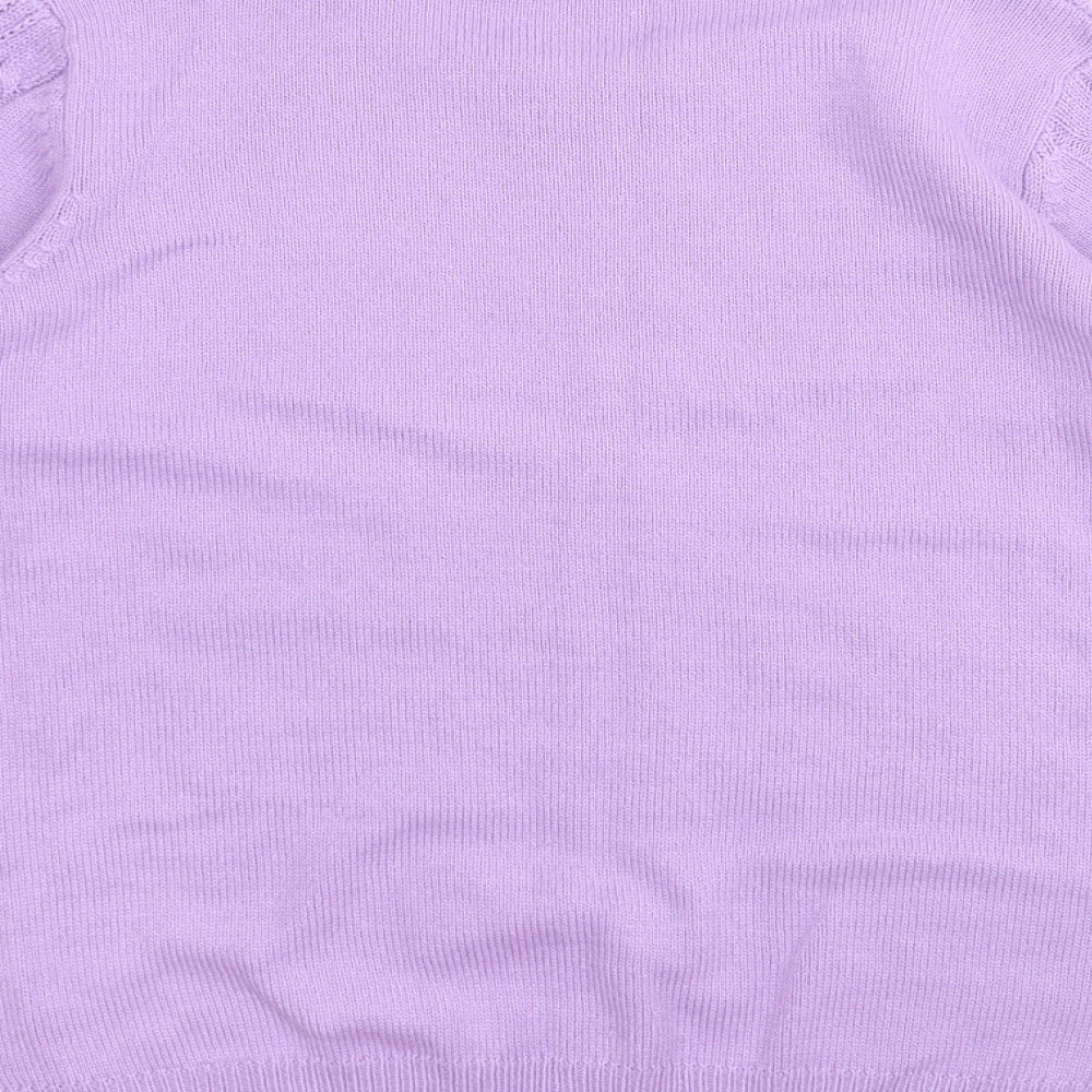 ISLE  Womens Purple   Pullover Sweatshirt Size M
