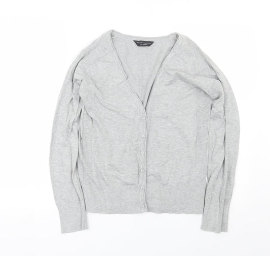 Dorothy Perkins Womens Grey   Cardigan Jumper Size 12