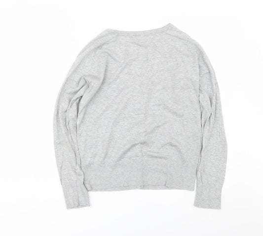 Dorothy Perkins Womens Grey   Cardigan Jumper Size 12