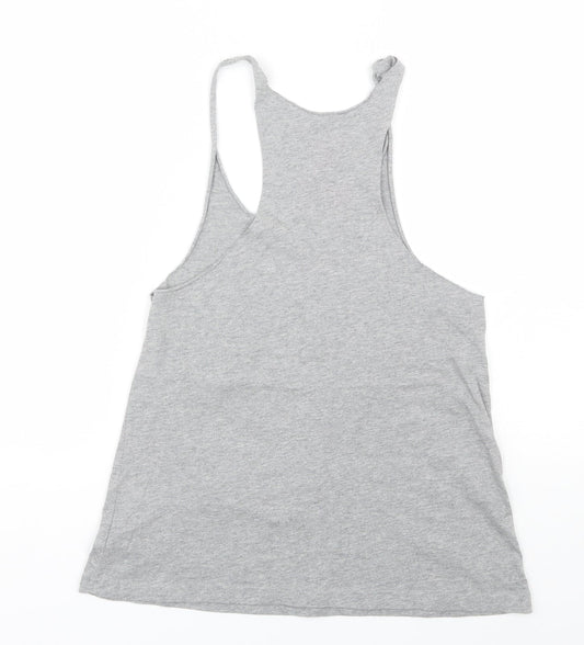 Ibiza Rocks Womens Grey   Basic Tank Size S
