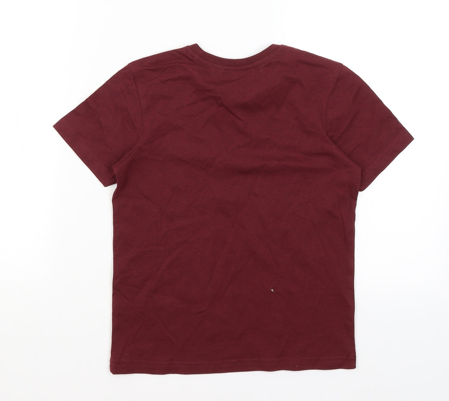 George Boys Red   Basic T-Shirt Size 7-8 Years  - LA Vibes