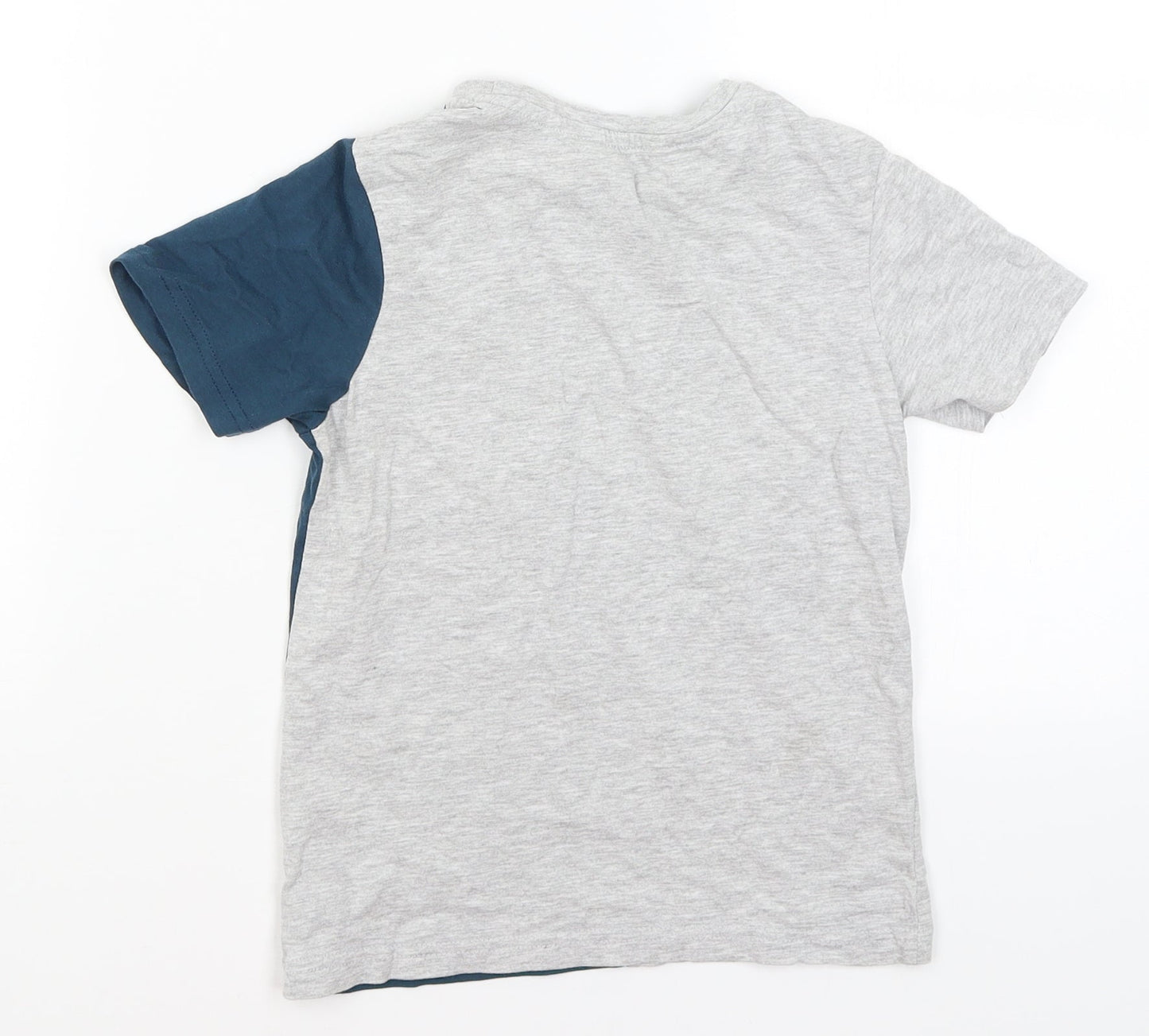 George Boys Grey   Basic T-Shirt Size 7-8 Years  - Epic Urban Vibes